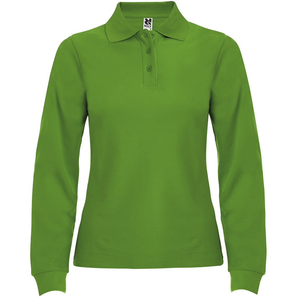 Estrella Langarm Poloshirt für Damen