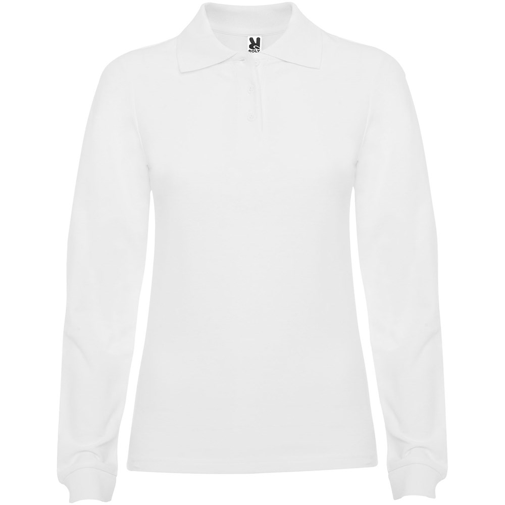 Estrella Langarm Poloshirt für Damen