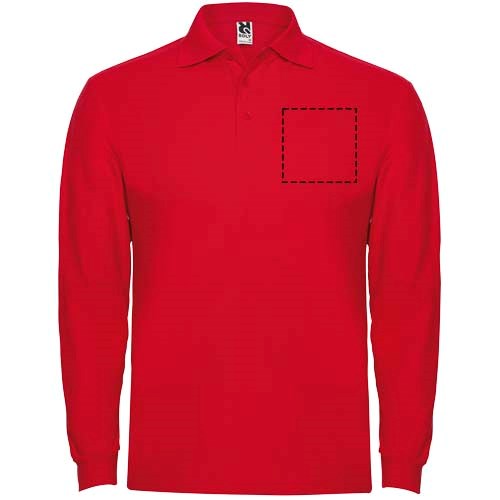 Estrella Langarm Poloshirt für Herren