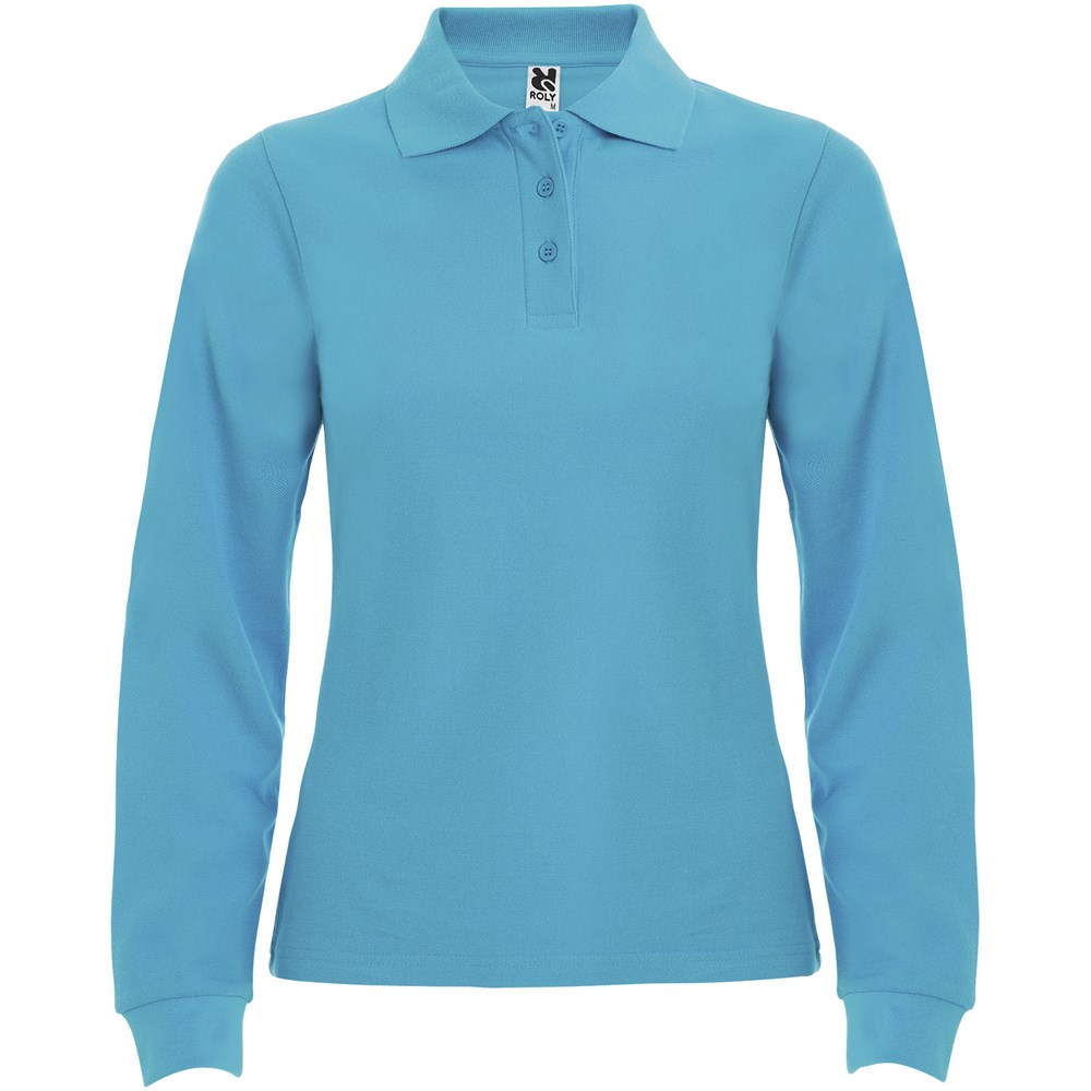 Estrella Langarm Poloshirt für Damen