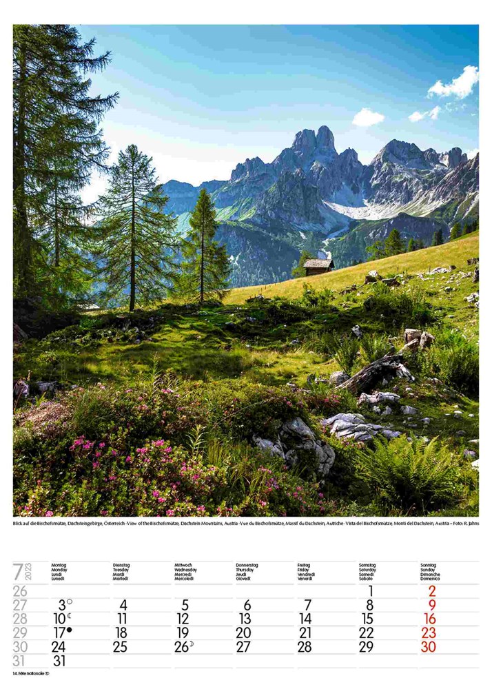 Alpen - Kalender