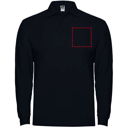 Estrella Langarm Poloshirt für Herren