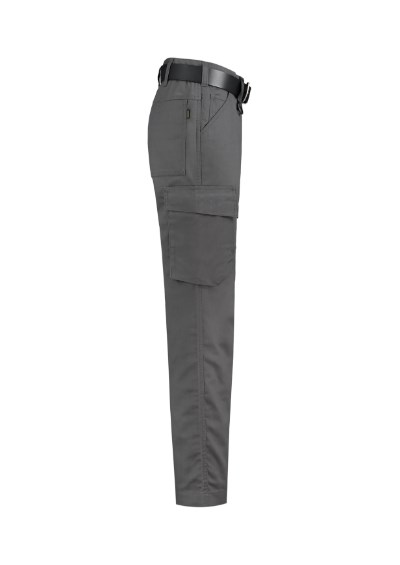 Arbeitshose Damen Work Pants Twill Women dunkelgrau