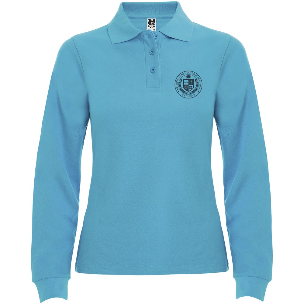 Estrella Langarm Poloshirt für Damen